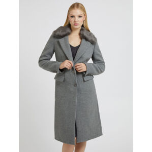 Guess dámský šedý kabát - L (MCH)